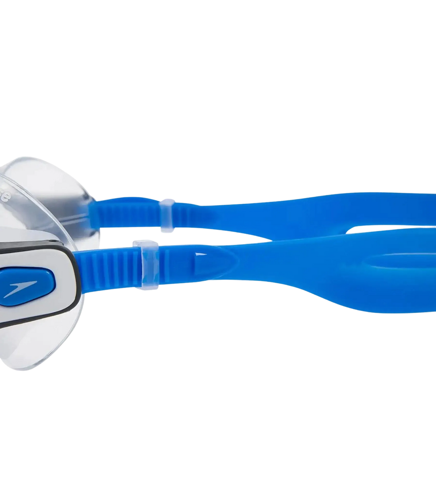 Unisex Adult Rift Clear-Lens Swim Goggles - Bondi Blue & White