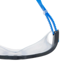 Unisex Adult Rift Clear-Lens Swim Goggles - Bondi Blue & White