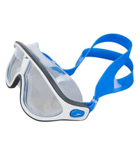Unisex Adult Rift Clear-Lens Swim Goggles - Bondi Blue & White_2