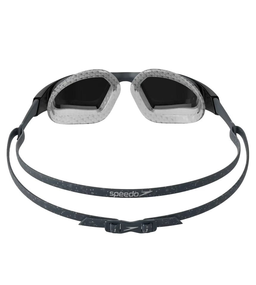 Unisex Adult Aquapulse Pro Mirror-Lens Swim Goggles - Grey & Silver