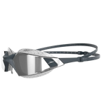 Unisex Adult Aquapulse Pro Mirror-Lens Swim Goggles - Grey & Silver
