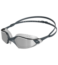 Unisex Adult Aquapulse Pro Mirror-Lens Swim Goggles - Grey & Silver