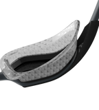 Unisex Adult Aquapulse Pro Mirror-Lens Swim Goggles - Grey & Silver