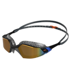 Unisex Adult Aquapulse Pro Mirror Lens Swim Goggles - Black & Gold