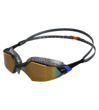 Unisex Adult Aquapulse Pro Mirror Lens Swim Goggles - Black & Gold