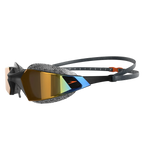 Unisex Adult Aquapulse Pro Mirror Lens Swim Goggles - Black & Gold