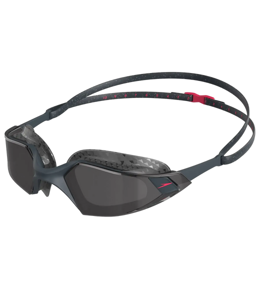 Unisex Adult Aquapulse Pro Smoke-Lens Swim Goggles - Grey & Smoke