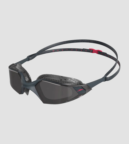 Unisex Adult Aquapulse Pro Smoke-Lens Swim Goggles - Grey & Smoke
