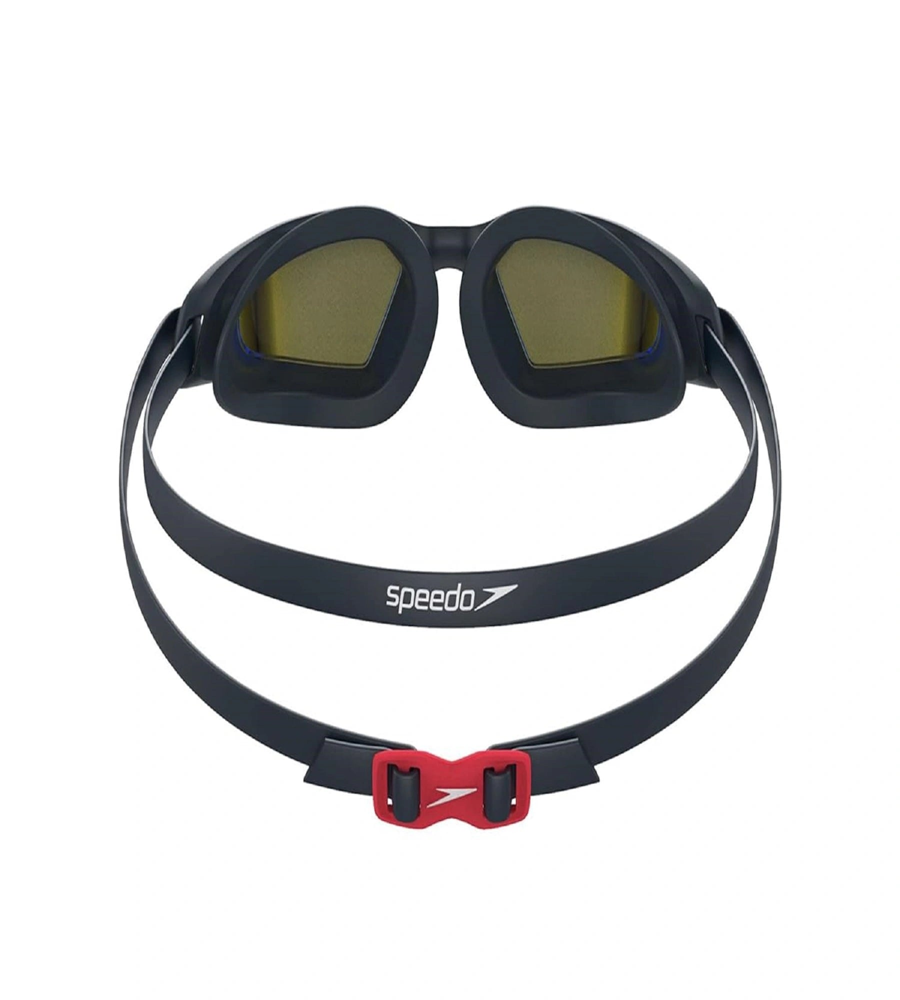 Unisex Adult Hydropulse Mirror-Lens Swim Goggles - Navy & Blue_2