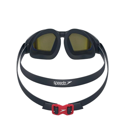Unisex Adult Hydropulse Mirror-Lens Swim Goggles - Navy & Blue_2