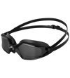 Unisex Adult Hydropulse Smoke Lens Swim Goggles - Black & Grey