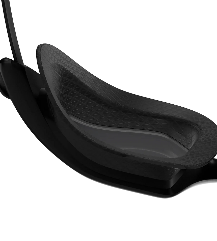 Unisex Adult Hydropulse Smoke Lens Swim Goggles - Black & Grey