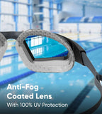 Unisex Adult Hydropulse Tint-Lens Swim Goggles - Tint & Blue