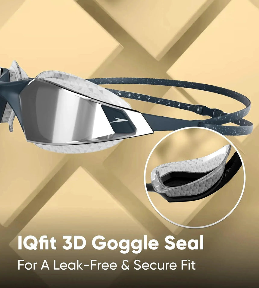 Unisex Adult Hydropulse Tint-Lens Swim Goggles - Tint & Blue