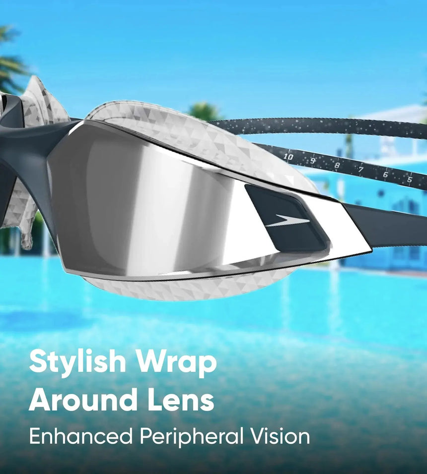 Unisex Adult Hydropulse Tint-Lens Swim Goggles - Tint & Blue