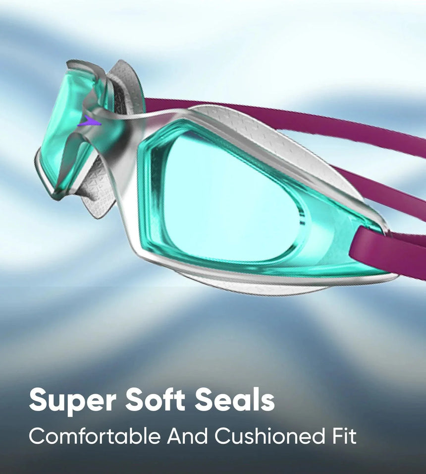 Unisex Kids Hydropulse Tint-Lens Goggles (Age Range -  6-14 Years) - Purple & Blue