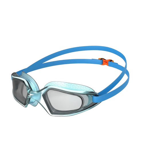 Unisex Kids Hydropulse Smoke-Lens Swim Goggles (Age Range -  6-14 Years) - Blue & Smoke