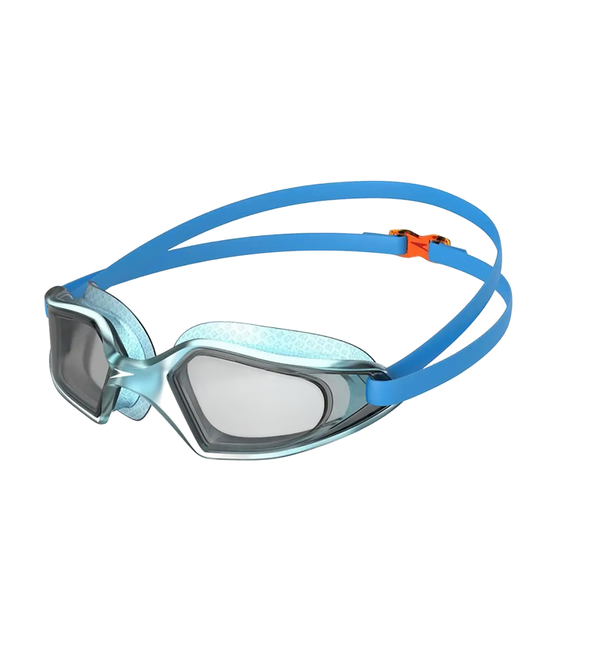 Unisex Kids Hydropulse Smoke-Lens Swim Goggles (Age Range -  6-14 Years) - Blue & Smoke
