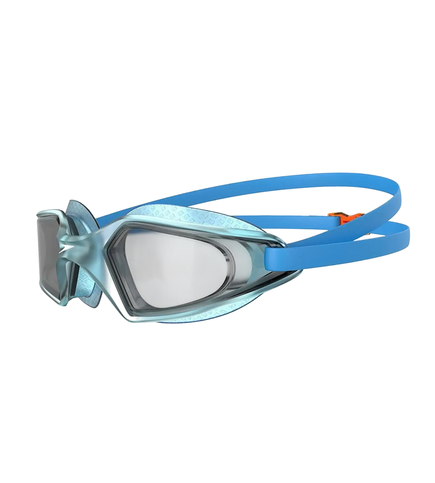 Unisex Kids Hydropulse Smoke-Lens Swim Goggles (Age Range -  6-14 Years) - Blue & Smoke