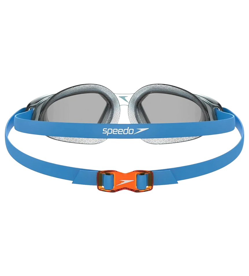 Unisex Kids Hydropulse Smoke-Lens Swim Goggles (Age Range -  6-14 Years) - Blue & Smoke