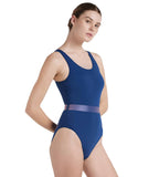 Women's Recycled Endurance+ Belted U Back One Piece Swimwear - Ammonite & Soft Coral