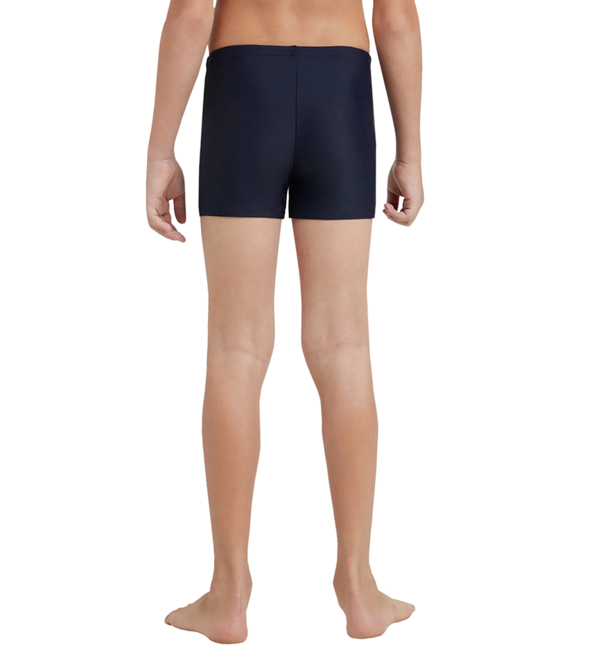 Boy's Endurance10 Tide Print Sports Gala Logo Aquashort - True Navy & Arctic Glass