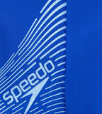 Boy's Endurance 10 Medley Logo Aquashort - True Cobalt & Curious Blue
