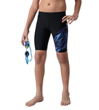 Boy's Endurance10 Medley Gala Logo Jammer - Black, Periwinkle Blue & Deep Saffire
