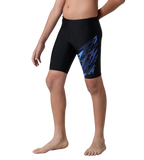Boy's Endurance10 Medley Gala Logo Jammer - Black, Periwinkle Blue & Deep Saffire