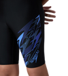 Boy's Endurance10 Medley Gala Logo Jammer - Black, Periwinkle Blue & Deep Saffire