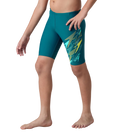Boy's Endurance10 Medley Gala Logo Jammer - Dark Teal, Arctic Glass & Lemon Drizzle