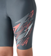 Boy's Endurabrite Medley Gala Logo Jammer - Grey Lead, Tropic Coral & Evening Grey