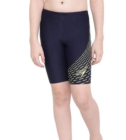 Boy's Endurance Medley Logo Jammer - True Navy  &  Spritz_1