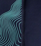 Boy's Endurance10 Tide Print Sports Gala Logo Jammer - True Navy & Arctic Glass