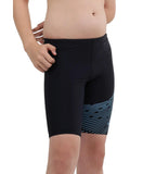 Boy's Endurance Medley Logo Jammer - True Navy  &  Picton Blue_3