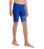 Boy's Endurance 10 Medley Logo Jammer - True Cobalt & Curious Blue