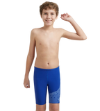 Boy's Endurance 10 Medley Logo Jammer - True Cobalt & Curious Blue