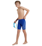 Boy's Endurance 10 Medley Logo Jammer - True Cobalt & Curious Blue