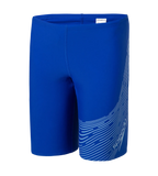 Boy's Endurance 10 Medley Logo Jammer - True Cobalt & Curious Blue