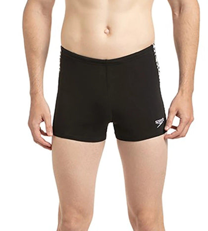 Men's Endurance+  Boomstar Splice Aquashort - Black & White_1