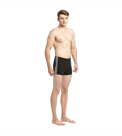 Men's Endurance+  Boomstar Splice Aquashort - Black & White_3