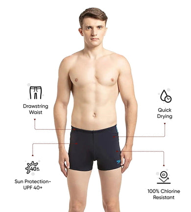Men's Endurance+ Boomstar Splice Aquashort - True Navy & Pool