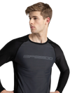 Men's Endurance10 Long Sleeve Suntop - Oxid Grey & Black