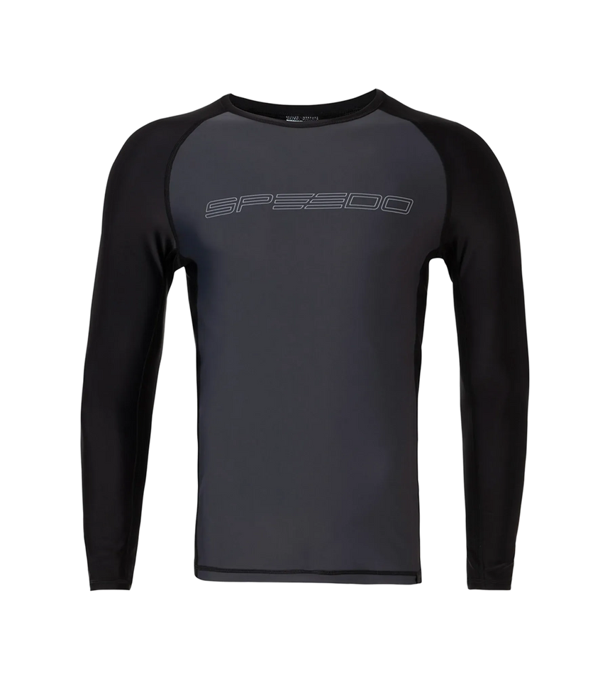 Men's Endurance10 Long Sleeve Suntop - Oxid Grey & Black