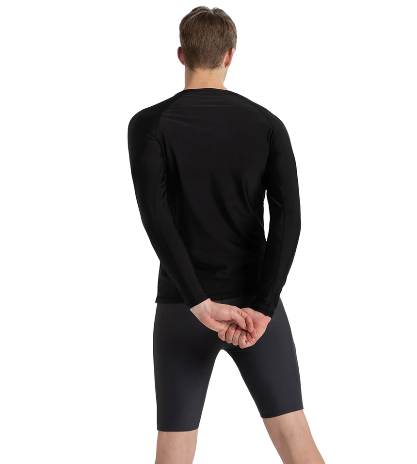 Men's Endurance10 Long Sleeve Suntop - Oxid Grey & Black