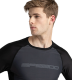 Men's Endurance10 Long Sleeve Suntop - Oxid Grey & Black