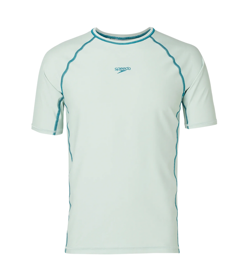 Men's Endurabrite Short Sleeve Suntop - Pale Adventure & Kai Green