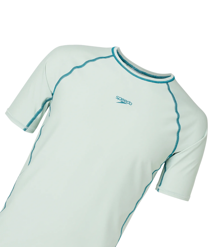 Men's Endurabrite Short Sleeve Suntop - Pale Adventure & Kai Green