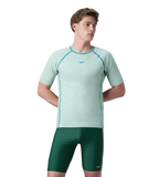 Men's Endurabrite Short Sleeve Suntop - Pale Adventure & Kai Green