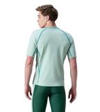 Men's Endurabrite Short Sleeve Suntop - Pale Adventure & Kai Green